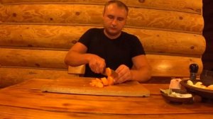Рецепт кролика в казане на костре