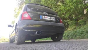 Renault Clio 1.6 16v : exhaust sound and rev limiter