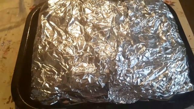 На обед готовлю горбушу в фольге и жарю картошку