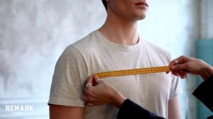 Измерение ширины груди