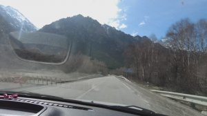 Проезжаем реку Сабалыксу, Кабардино-Балкария