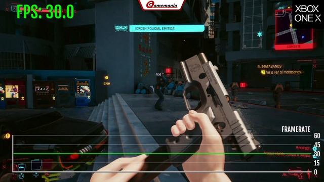 ? CYBERPUNK 2077 v1.6 ?| FPS Test | Xbox One X смотреть онлайн