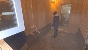 Обработка вагонки в бане- TIKKURILA