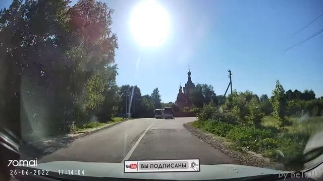 д. Каменка → с. Старое Шамордино → д. Каменка  [29Н-235] июнь 2022