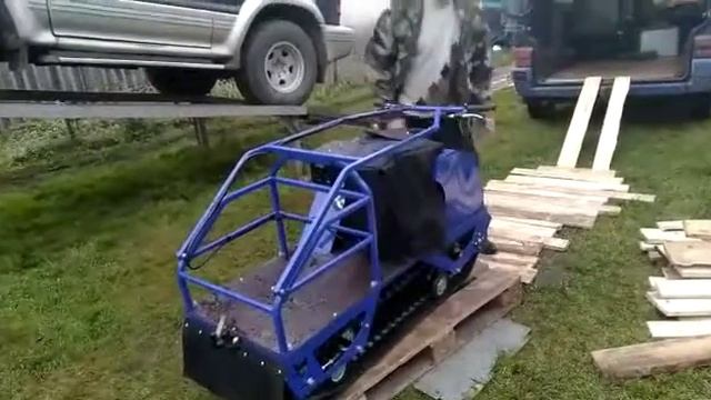 Обзор мотобуксировщика Помор (первые впечатления)