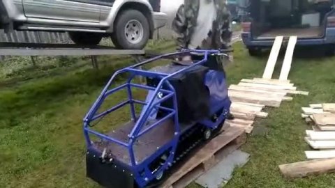 Обзор мотобуксировщика Помор (первые впечатления)