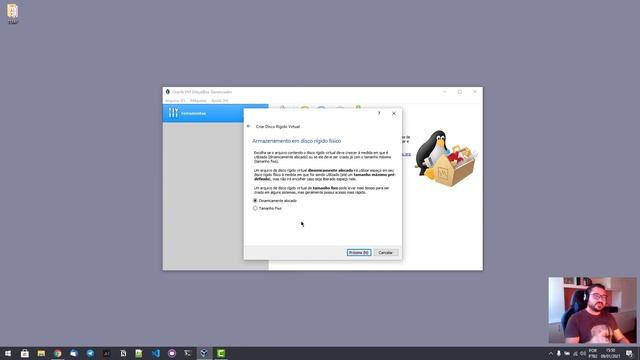 Como criar máquina virtual com Oracle Virtualbox смотреть онлайн