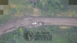 Удар "Ланцетом" по M113 ВСУ/Strike at the AFU M113 by "Lancet" UAV