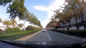 Driving in Kaifeng, Henan, China.