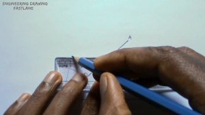 HOW TO BISECT AN ANGLE || Geometrical construction || Engineering drawing || Technical drawing