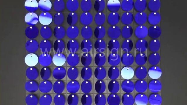 PR-09 Темно-синий. Панель с пайетками Air Sign. смотреть онлайн