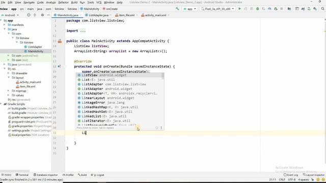 Listview click listener in android studio | How to set listview click | Part 5 | #34 смотреть онлайн