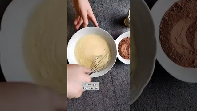 Шоколадный бисквит на кефире