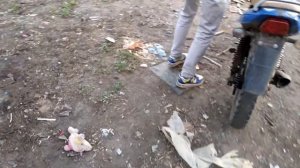 НАШЛИ МОТОЦИКЛ НА СВАЛКЕ. УПАЛ С МОТОЦИКЛА. ЧТО ПРОИЗОШЛО??
