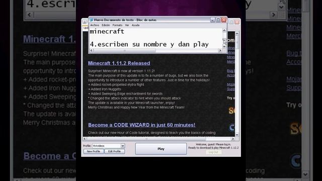 como descargar minecraft 1.7.2 para windows xp смотреть онлайн