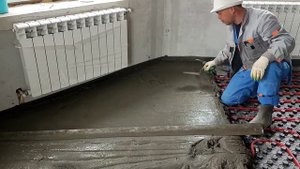 Стяжка Пола. Заливаем После Установка Теплый Пол