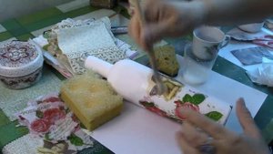 Декупаж для начинающих. Бутылка для крещенской воды. ХоббиМаркет