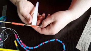 Мастер-класс «Бусы из бумаги» – мастер-классы, занятия, уроки