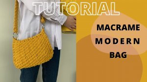 Макраме сумка через плечо. Подробный мастер класс