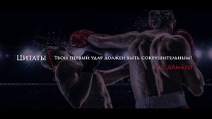 Цитаты | Фразы | Мудрость | Кас Д'Амато | Первый удар | #168