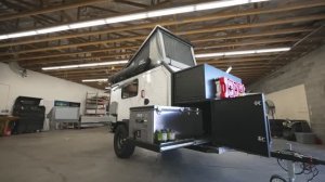 Невероятный 5 X10 кемпер-трейлер, внутри больше, чем снаружи