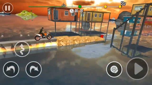 Motorcycle Stunt Game Android : Bike Stunt Game - Gameplay Android game