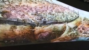 21-метровое анимационное панно «Свияжск XVII века»