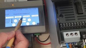 Реализация полного функционала графической панели частотника Danfoss на панель оператора Weintek