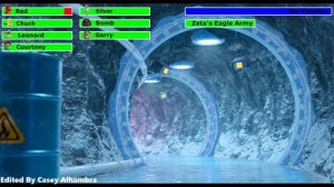 The Angry Birds Movie 2 (2019) Final Battle with healthbars 1/4