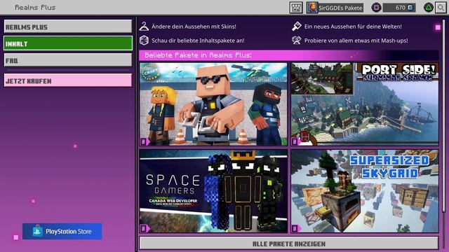 WHAT? Aus dem Nichts: PS4 Realms Server sind jetzt auch DA! (Minecraft News) смотреть онлайн