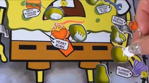 Operation Spongebob Edition funny game, 2007 Hasbro Toys