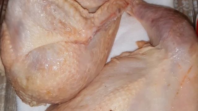 Супер сочная курица в духовке без майонеза и приправы.Сочччная,хрустящая.???Только Курица ? и соль