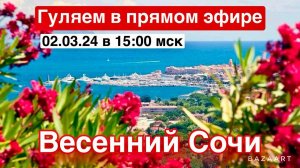 Прямой эфир! Погуляем в Сочи. Розыгрыш приза!