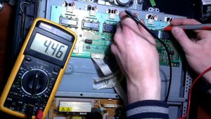 Ремонт ЖК телевизора Samsung LE26A330J1XRU / No Backlight repair