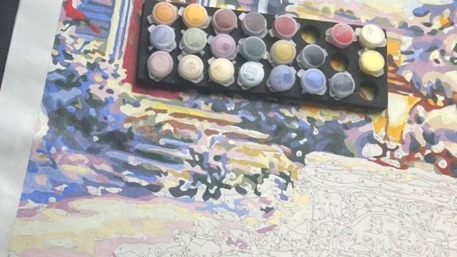 Paint by numbers tips - Adding water to your paint смотреть онлайн