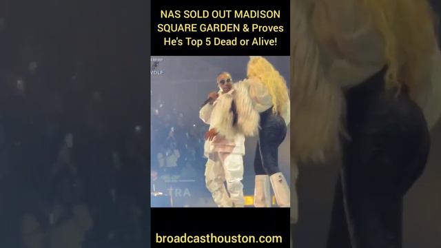 Is NAS the BEST RAPPER ALIVE After Selling Out MADISON SQUARE w/ MARY J BLIGE, SLICK RICK & AZ?