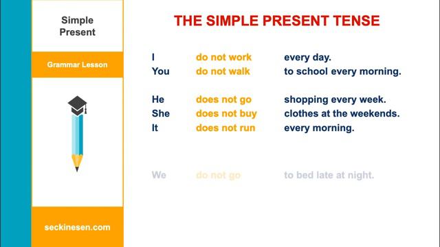 A1 Seviye İngilizce Ders 13 - The Simple Present Tense (Geniş Zaman) | Sıfırdan İngilizce
