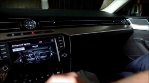 Ambient PLUS interior lighting in VW Passat B8, MY2017 - how does it work?