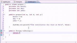 Java Programming Tutorial - 42 - toString