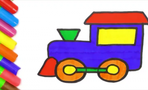 Рисуем Паровозик