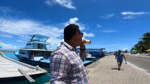 Kudahuvadhoo , Dhaalu Visit  || First Day Off In Maldives @ganeshtamang1989
