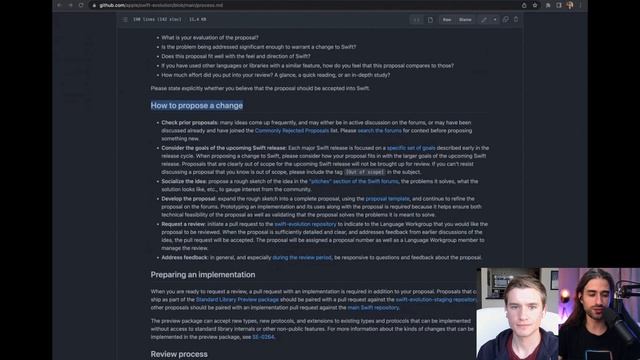 How to contribute a new feature to Swift? (w/ Cal Stephens) смотреть онлайн