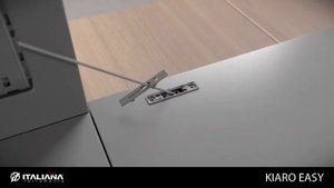 Механизм KIARO EASY для открывания фасада вниз