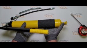 Шприц для смазки VOREL 600 мл, гибкий и жёсткий шланг, 78043