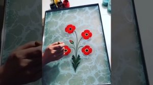 Gorgeous Ebru Flowers Bloom Before Your Eyes