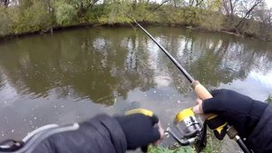 В поисках спиннинга для твичинга. Тест спиннинга (часть 2) Black Hole ONE'S S-672MH 5-28 река Пахра