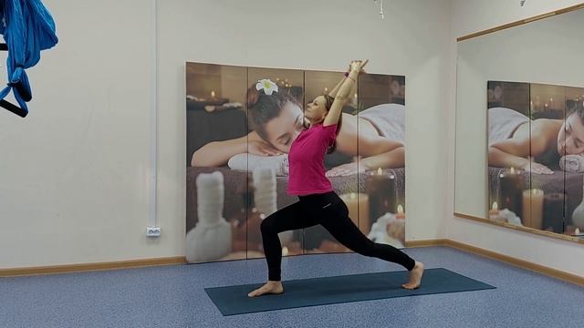 Хатха йога. Поза воина смотреть онлайн