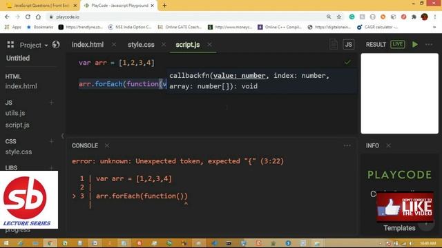Difference Between forEach and map function in JAVA SCRIPT