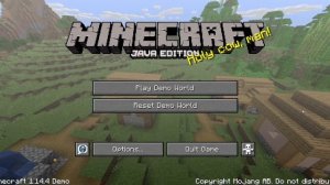 Minecraft: Java Edition - Main Menu