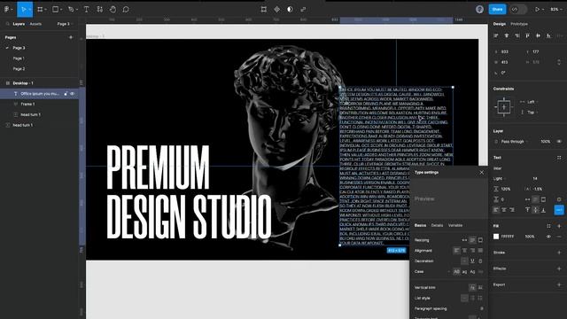 Designing a Creative 3D Website (Part 2)- Designing and Prototyping the Website UI in Figma - WDS4 смотреть онлайн